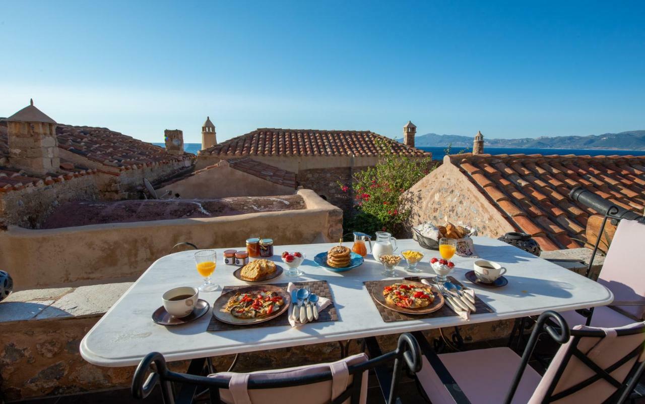 Casa Felicia-The Castle Mansion Villa Monemvasia Ngoại thất bức ảnh
